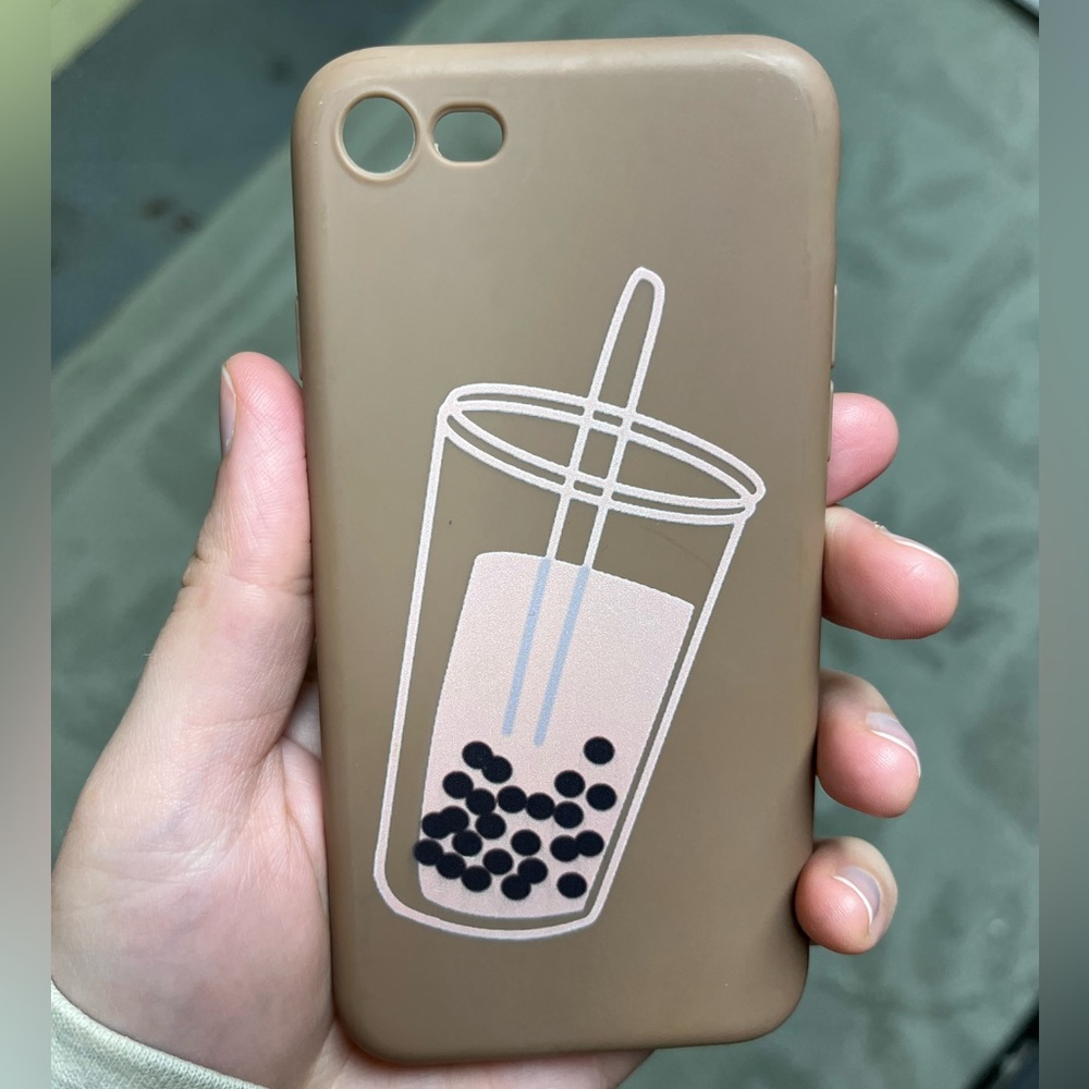 Used Boba Tea iPhone Case for iPhone 7/8/SE (2nd Gen)